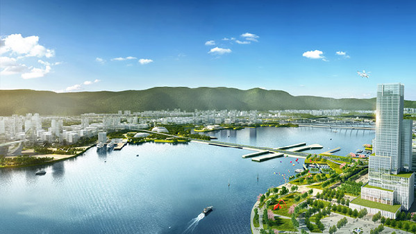 寧德東灣效果圖——華南理工大學建筑設計研究院